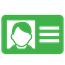 ID card icon