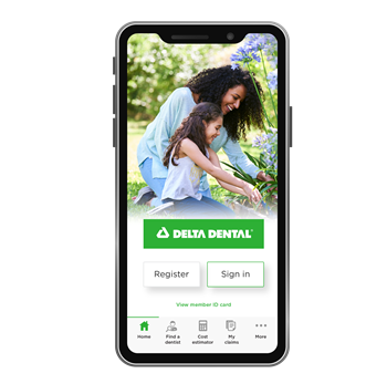 cellphone with ddma app open on screen